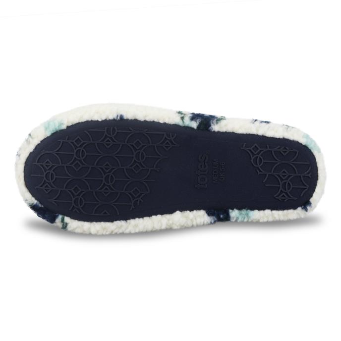 totes toasties® Ladies Full Back Slipper With Toggle Floral Extra Image 6
